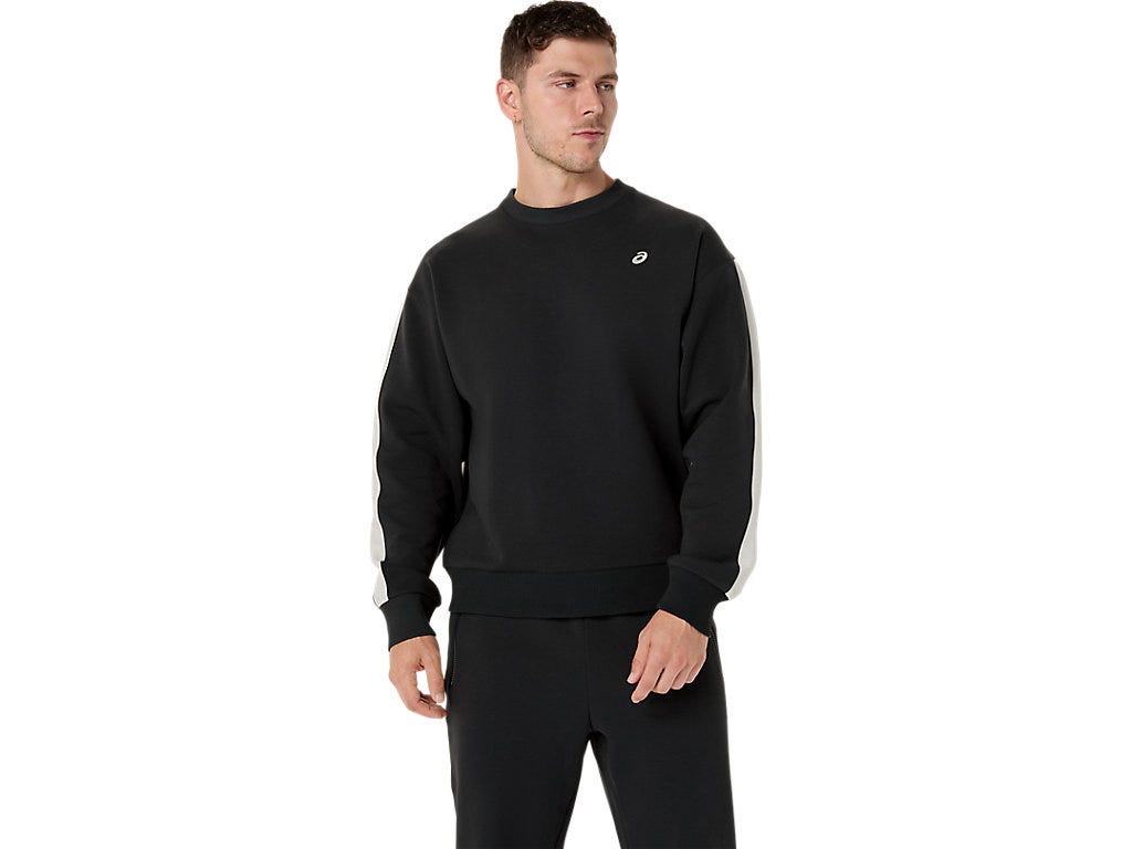 HERITAGE CREW-NECK TOP - Graphite Grey